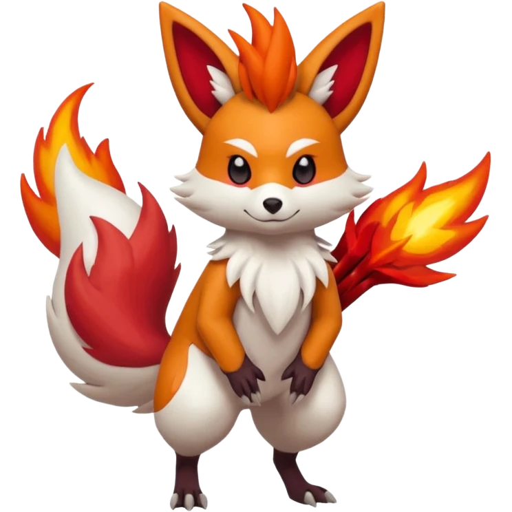 Braixen-Combusken-Zangoose-fusion emoji
