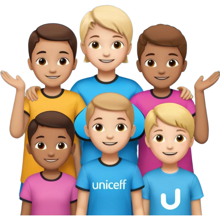 یونیسیف حامی کودکان در سراسر روبیکا emoji