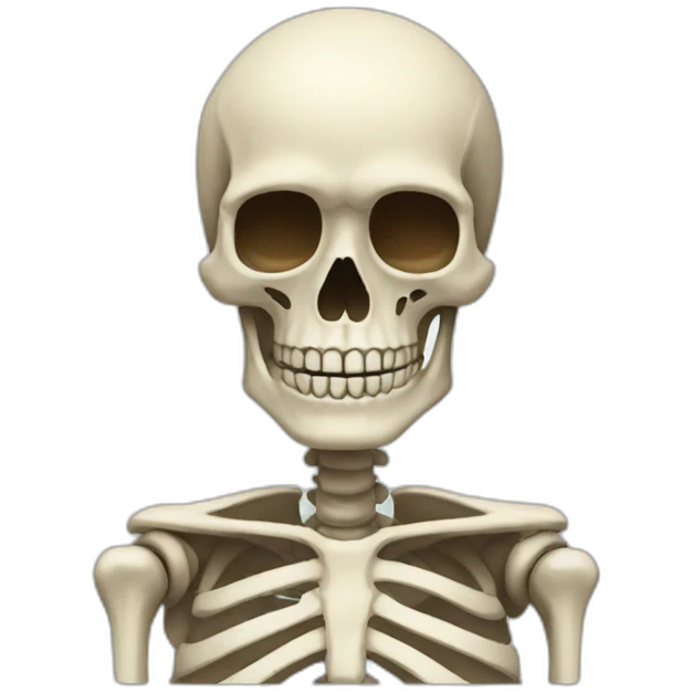 Skeleton emoji