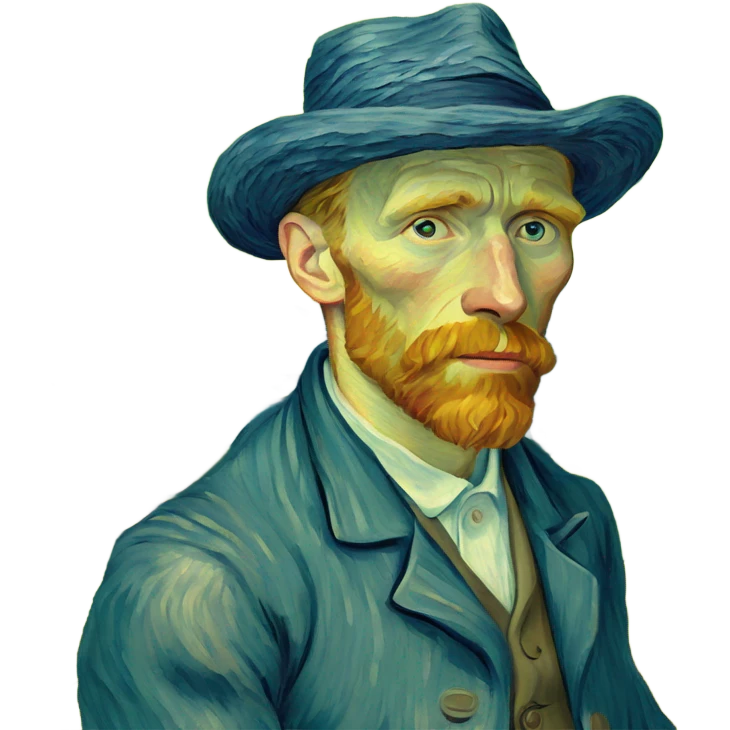 Van Gogh’s art  emoji