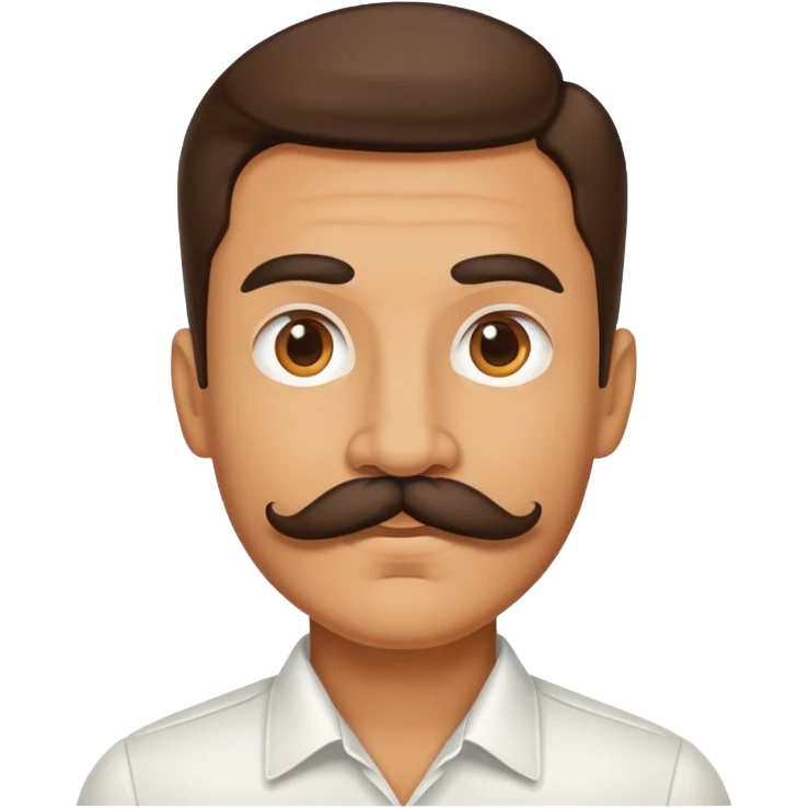 man with mustache emoji