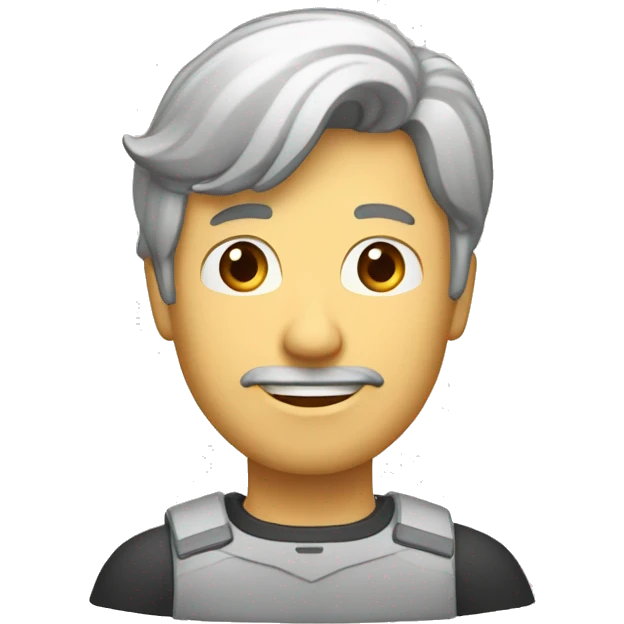 Человек за экраном компьютера лого яндекса emoji