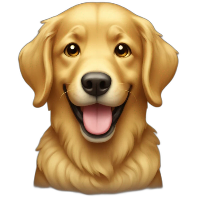 happy golden emoji