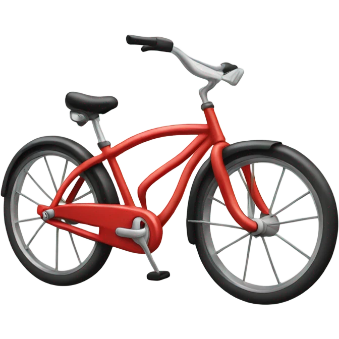 Red bike  emoji