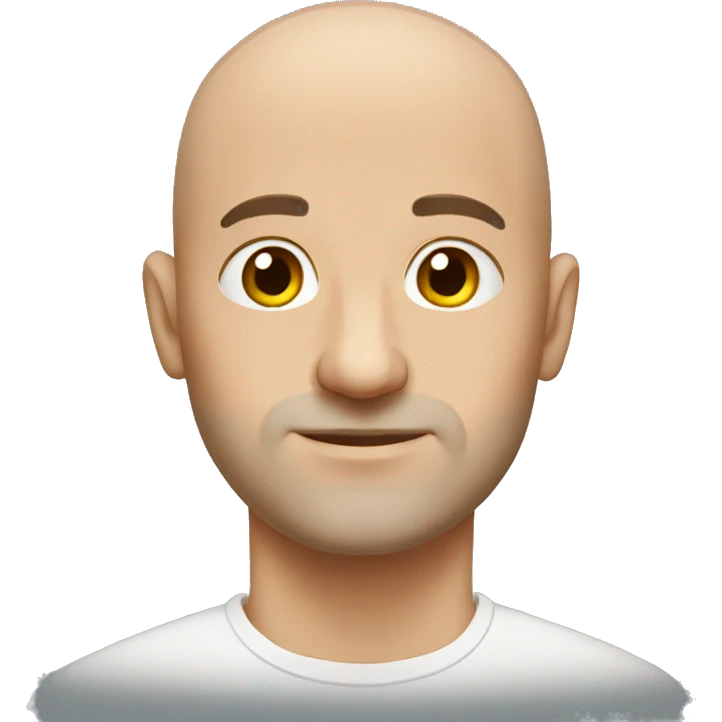 russian bald guy emoji