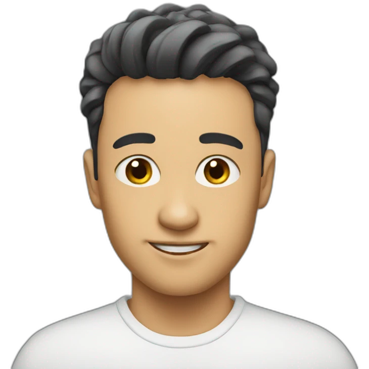 White Kai cent emoji
