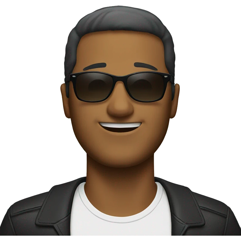 Man with sunglasses emoji