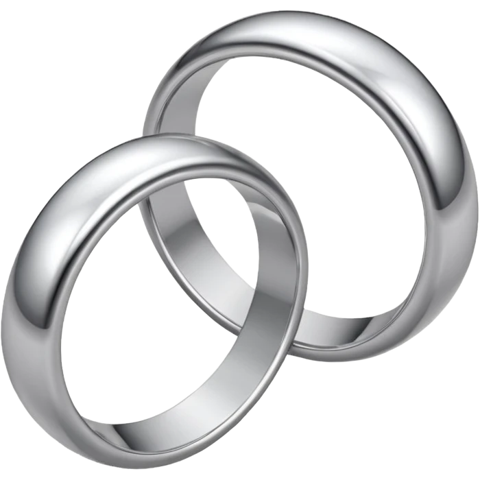 wedding ringsilver rings emoji