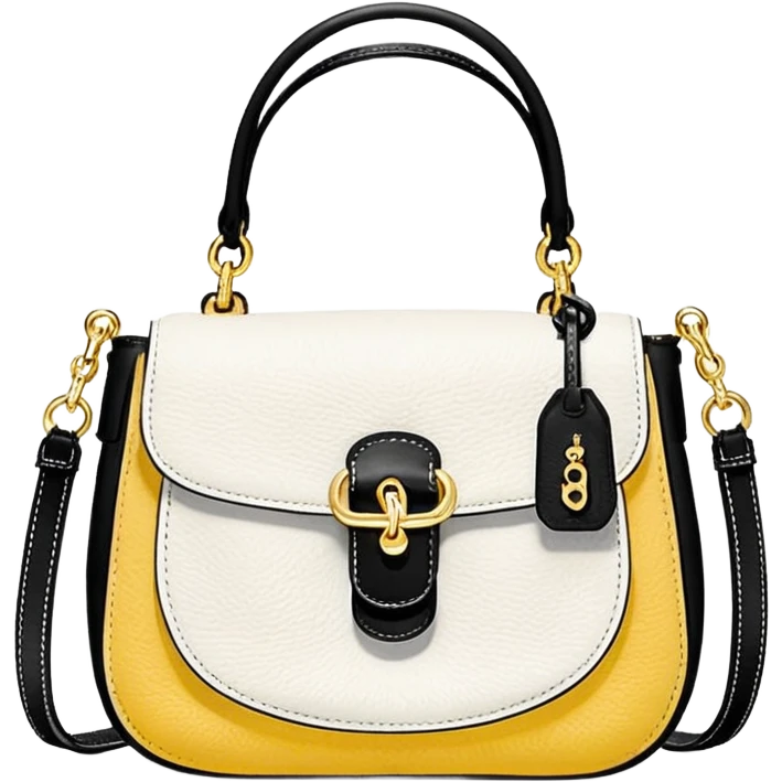 make a coach bag with the logo make it a terry mini crossbody bad emoji