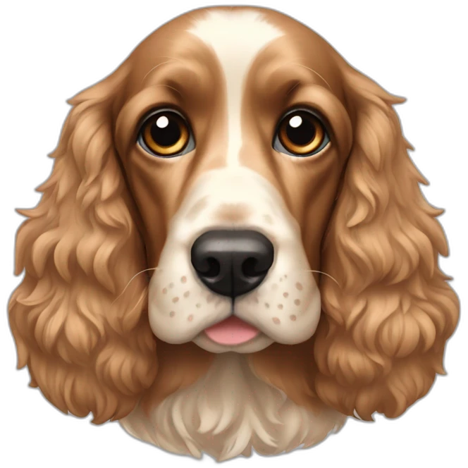 Cocker spaniel emoji