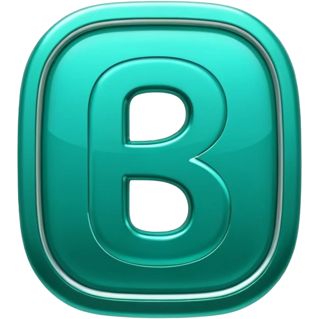 Create a custom emoji badge featuring a stylized, glossy letter “S”. Use the Platinum rank style from League of Legends: teal-green metallics, reflective surfaces, and a futuristic elegant frame. Vibrant and high readability.
 emoji