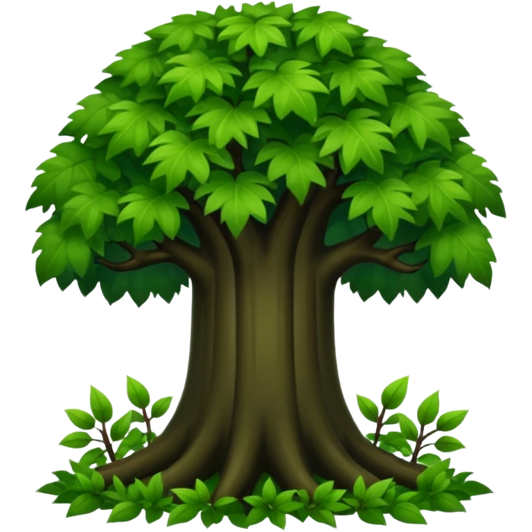 dark deep trees  emoji