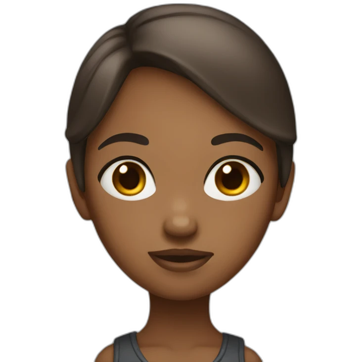 big forehead girl emoji