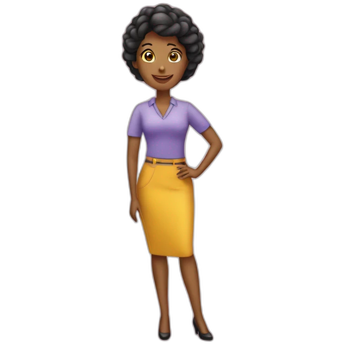 mujer-emprendedora-papeleria emoji