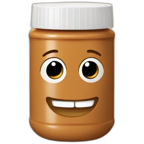 Peanut butter emoji