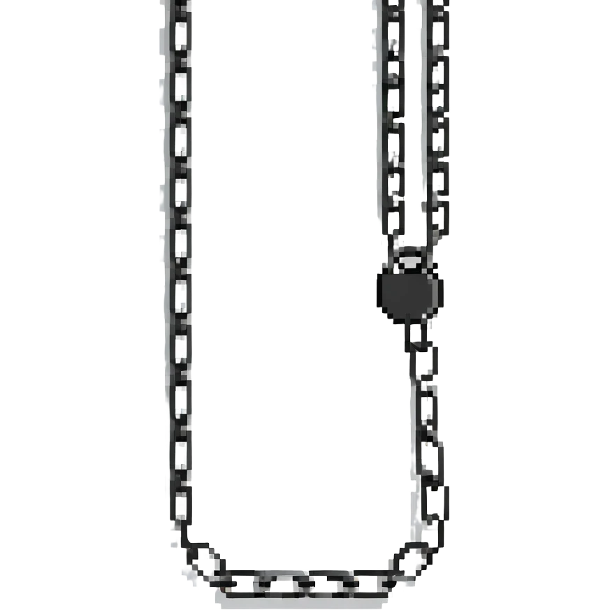 black chain emoji