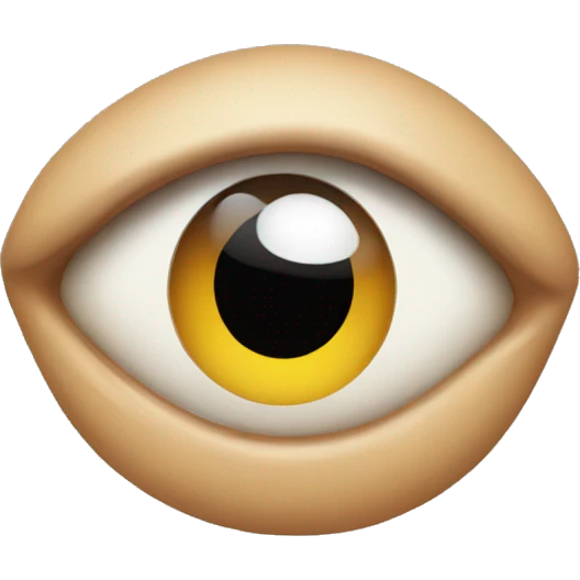 Eye twitch annoyed emoji