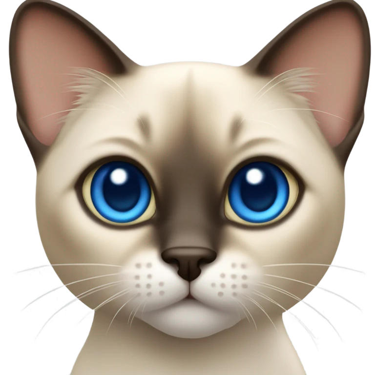 Siamese cat  emoji