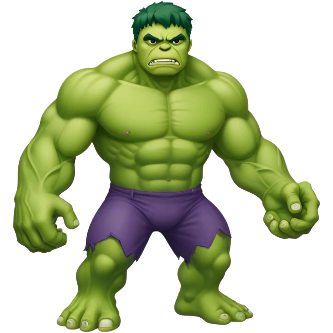 The hulk emoji