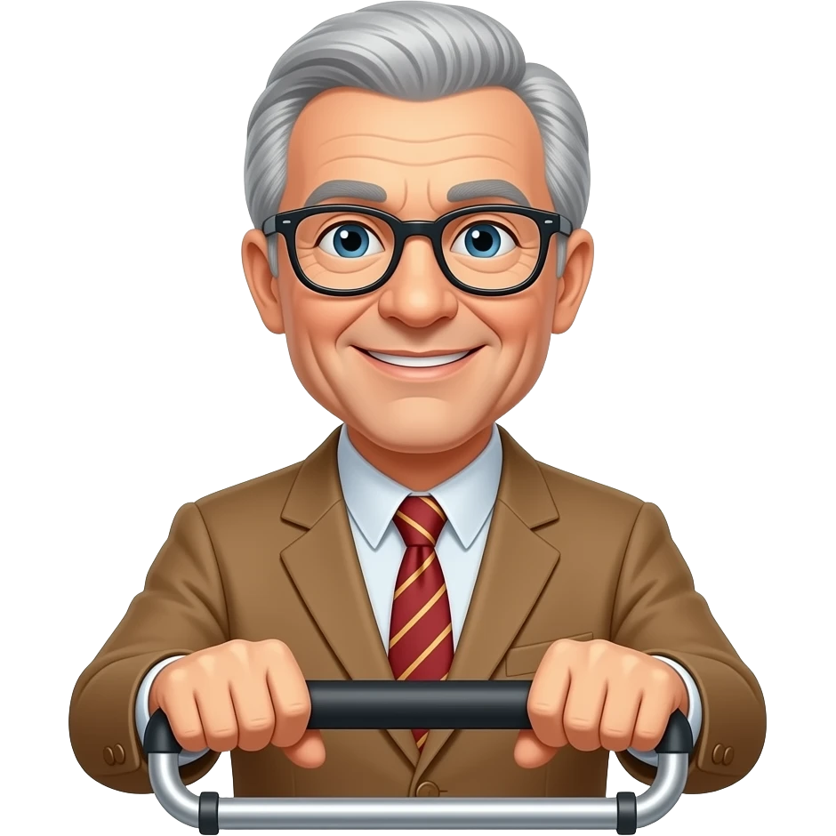 Mr Rogers trolley emoji