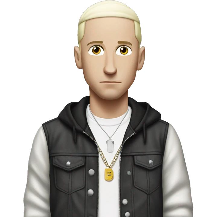 Laurelee has white rapper Eminem  emoji