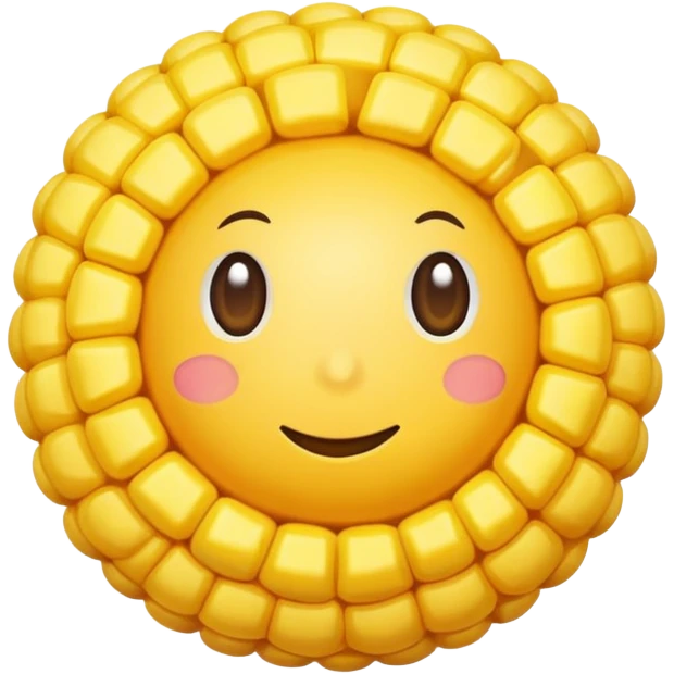 Corn ball emoji