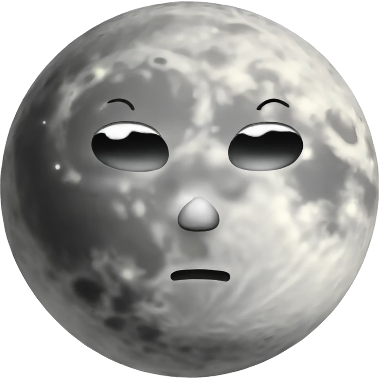Moon with heart  emoji