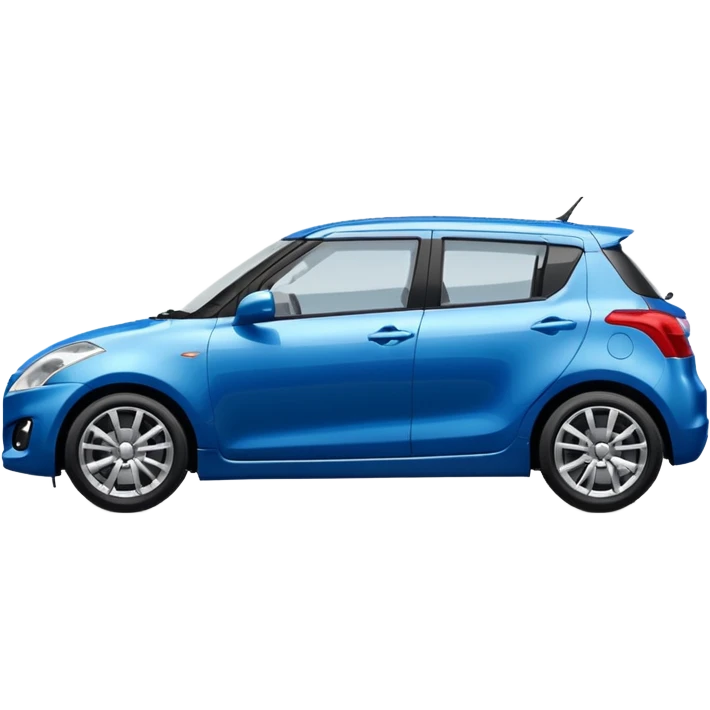 blue suzuki swift side view emoji