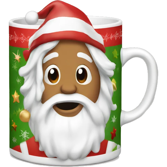 Christmas mug emoji