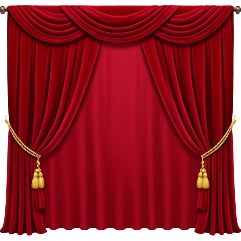 backdrop curtain emoji