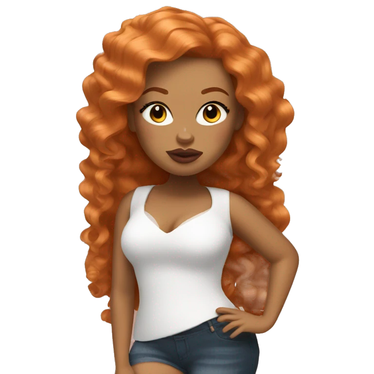 plus size bratz ginger emoji