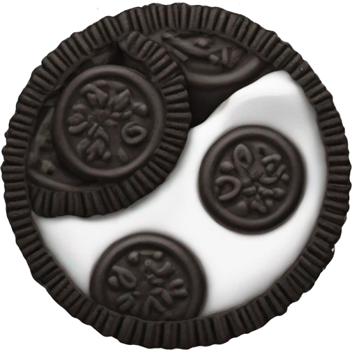Oreo emoji