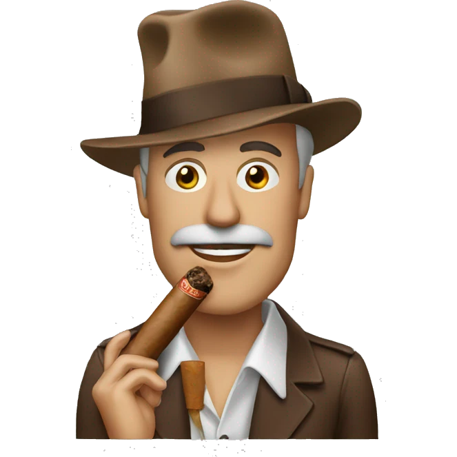create a cigar emoji