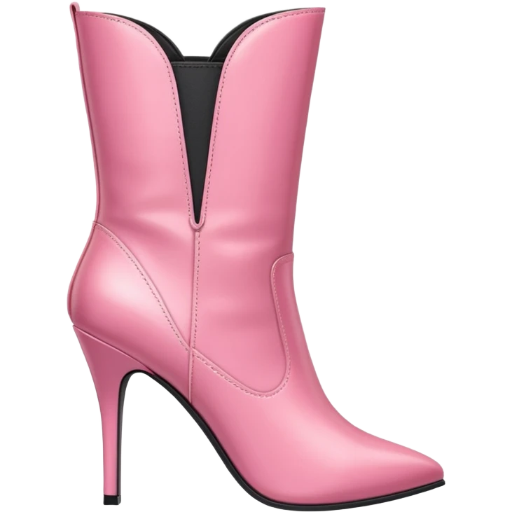 Pink boots emoji