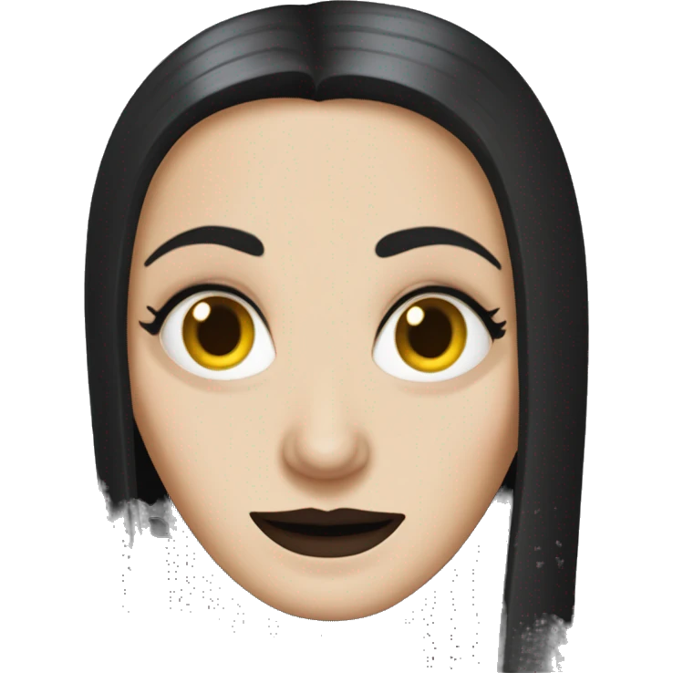 Morticia Addams emoji