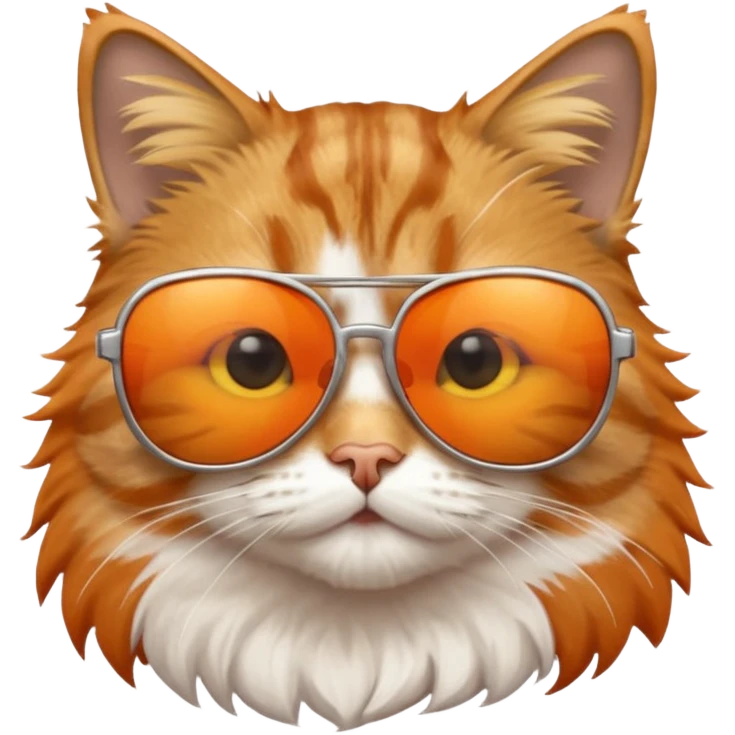 Cat wearing sunglasses emoji