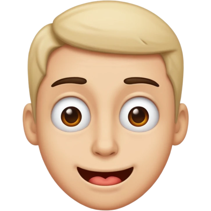 Silly face  emoji