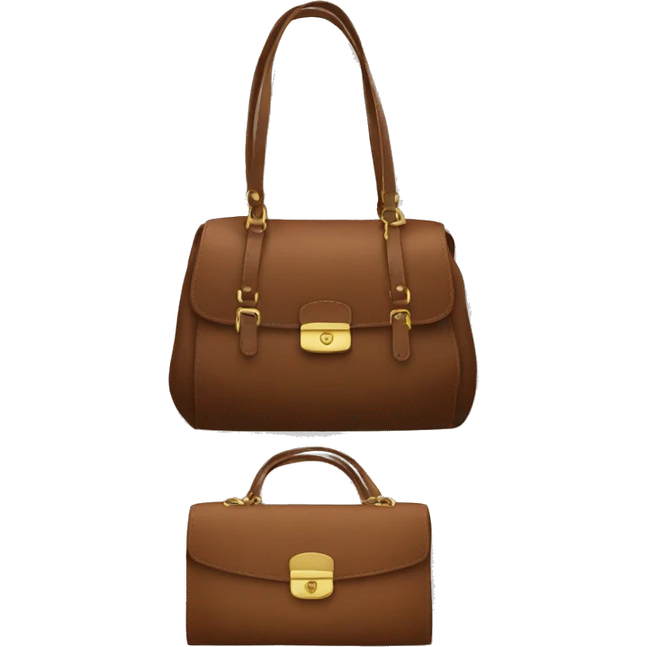 brown purse emoji