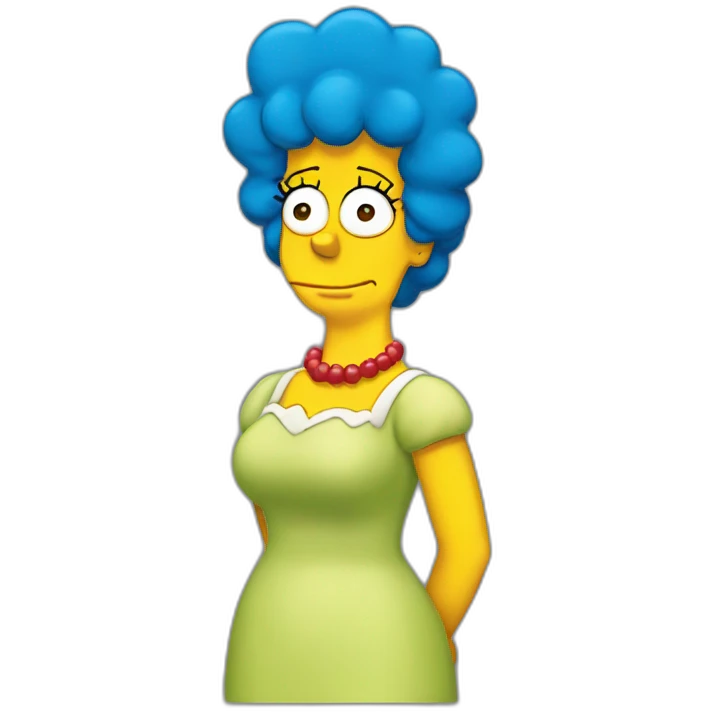 Marge Simpson emoji