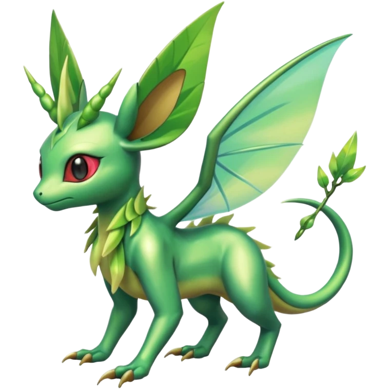 Shiny Exotic Flygon-Leafeom-Celebi-Scyther-Hybrid-Creature emoji