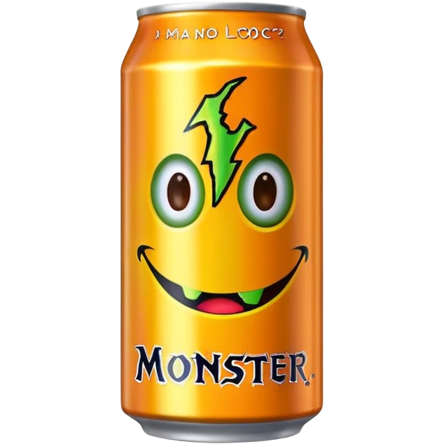 Mango Loco Monster energy drink emoji