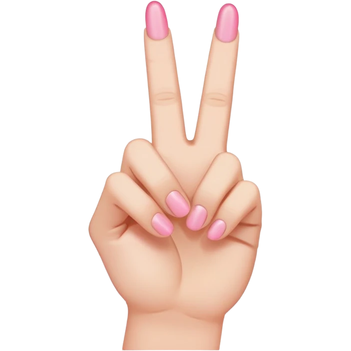 pink middle finger emoji