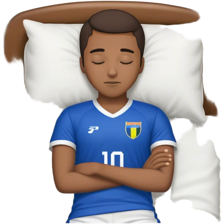 Pigeon, soccer sleeping  emoji