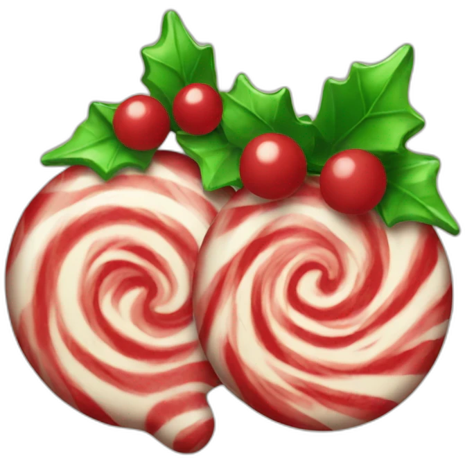 christmas candy emoji