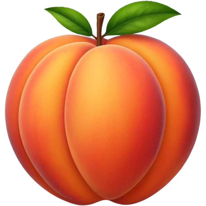 Peach emoji