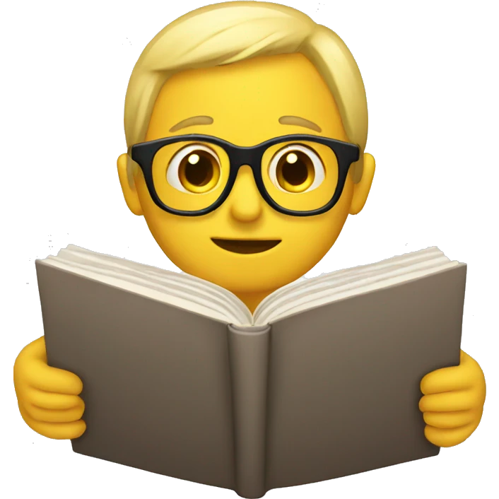 reading emoji