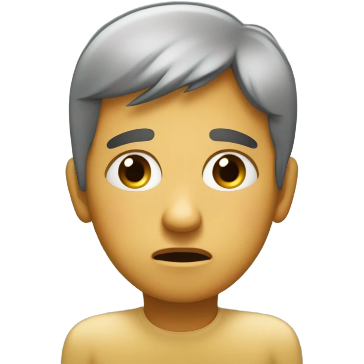 Feeling really sad about hurting someone emoji