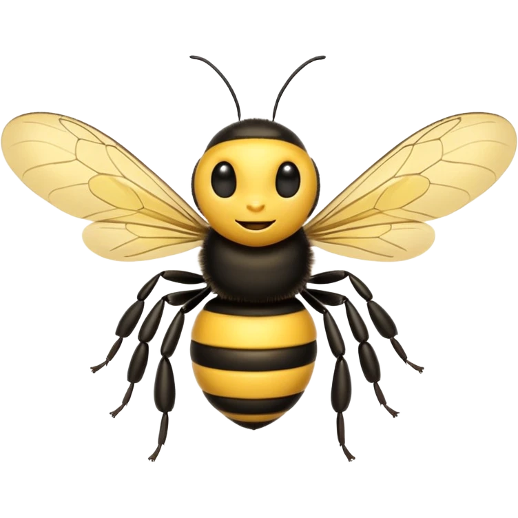 bee flying emoji