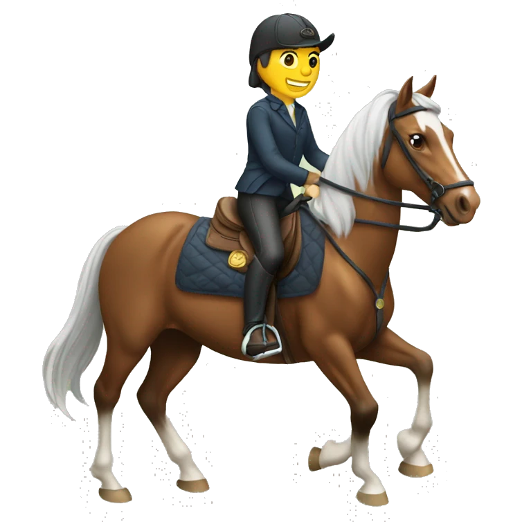 Horse riding  emoji