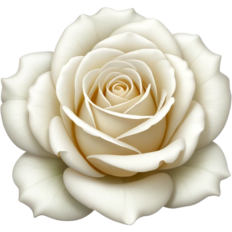 white rose emoji